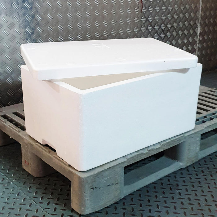 GGFT Thermocol Box With Lid for Frozen Food & Beverage transport, Box Capacity 25KG