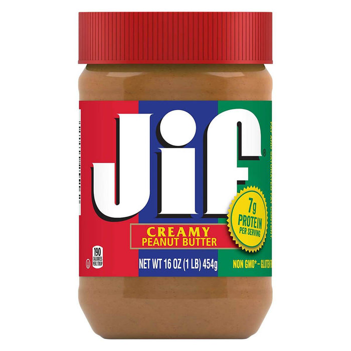 JIF Peanut Butter, Creamy, USA - 454G