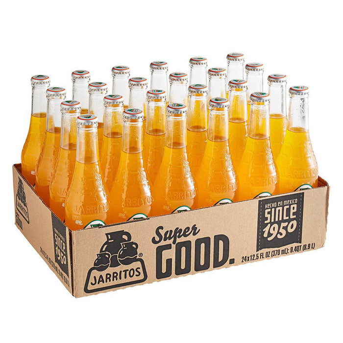 Jarritos Soda Flavor Mandarin Drink - 24 X 370ML