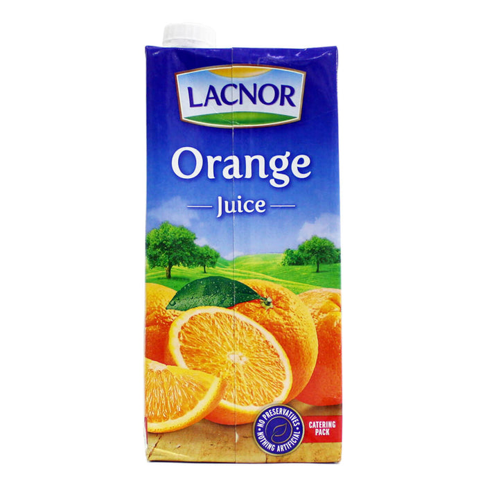Lacnor Orange Juice Essentials - 12 X 1LTR