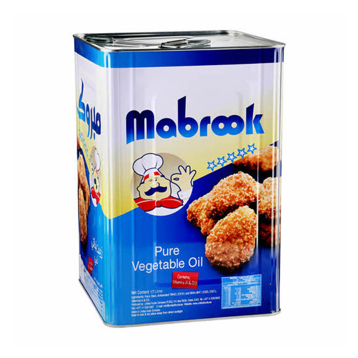 Mabrook Vegetable Cooking Oil, UAE - 17LTR