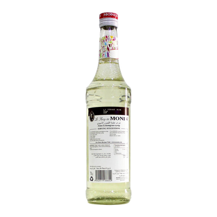 Monin Asian Lemongrass Syrup - 700ML