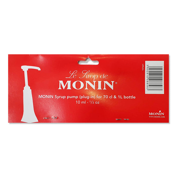 Monin Syrup Pump, Plug-In, for 700ML & 1LTR Glass Bottles - 1 Piece