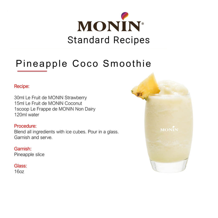 Monin Coconut Fruit Mix Puree - 1LTR