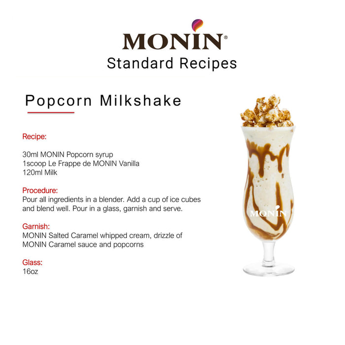 Monin Popcorn Syrup - 700ML