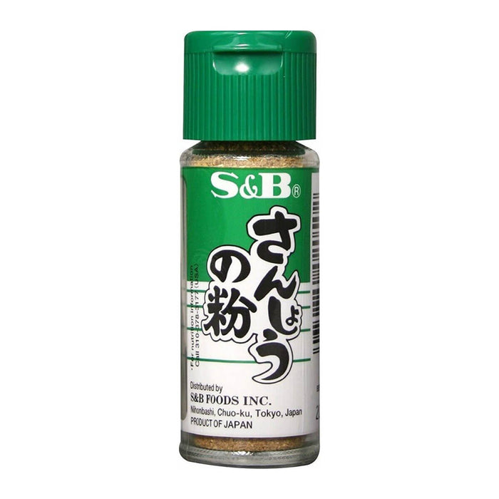 S&B Sansho Pepper Powder Green, Japan - 12G