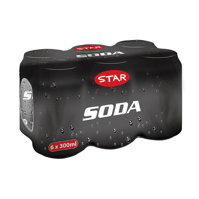 Star Soda Water Soft Drink, UAE - 24 X 330ML