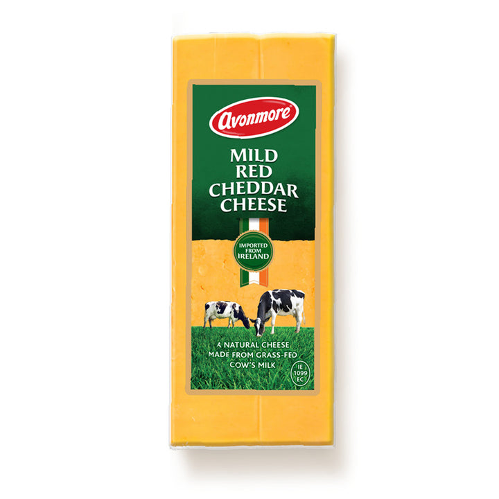 Avonmore Mild Red Cheddar Cheese from Ireland, Block - 5KG | Addtocart Dubai UAE