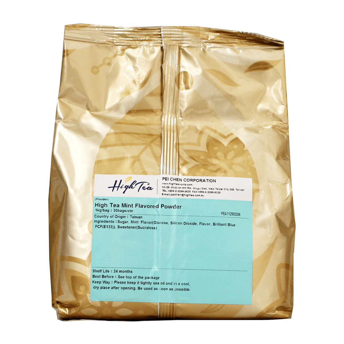 High Tea Mint Powder Mix for Bubble Tea, Taiwan - 1KG — Addtocart.ae