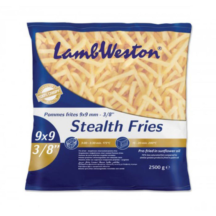 Lamb Weston Private Reserve French Fries 9 X 9MM - 4 X 2.5KG