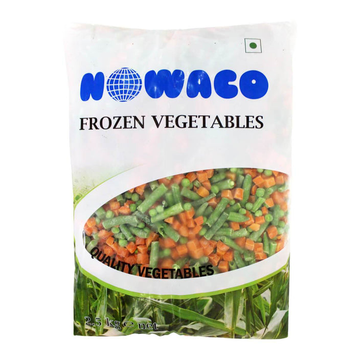 Nowaco Mixed Vegetables - 4 X 2.5KG