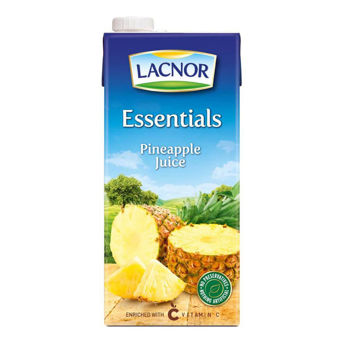 Lacnor Pineapple Juice Essentials - 12 X 1LTR