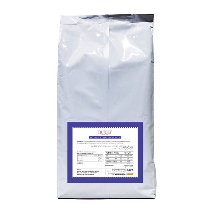 Bubbly Superior Blueberry Powder for Beverage - 1KG