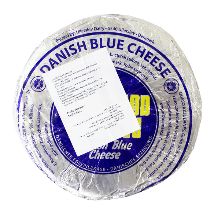 Grand'Or Danish Blue Cheese Cheese, Denmark, Approx Weight 2.7Kg
