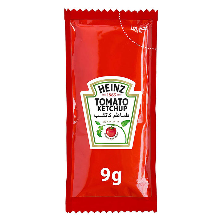Heinz Tomato Ketchup Sachet - 1,000 X 9G | Addtocart Dubai UAE