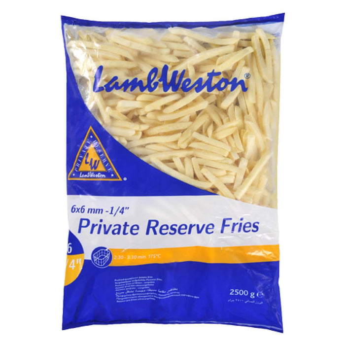 Lamb Weston French Fries PR 6 X 6MM - 4 X 2.5KG