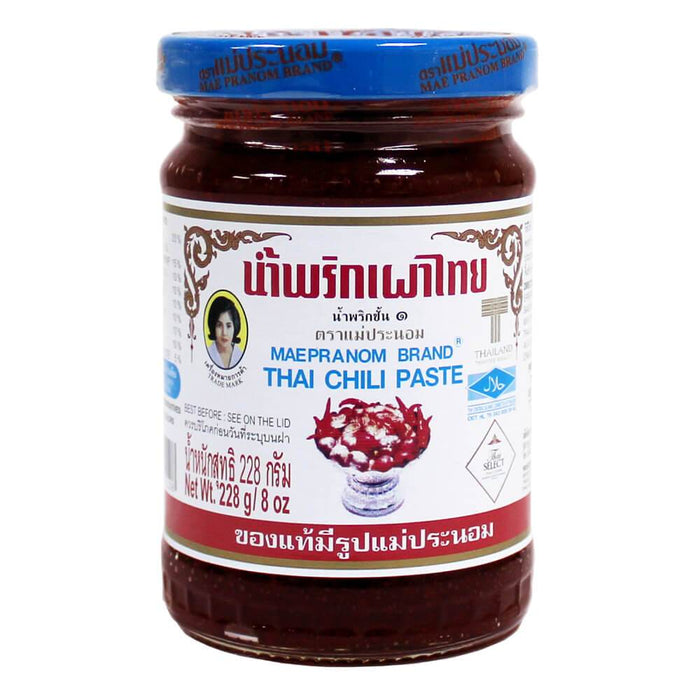 Mae Pranom Thai Chilli Paste, Thailand - 228G