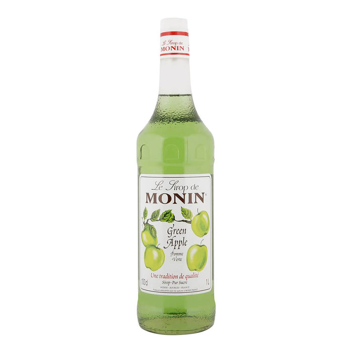 Monin Green Apple Syrup - 1LTR