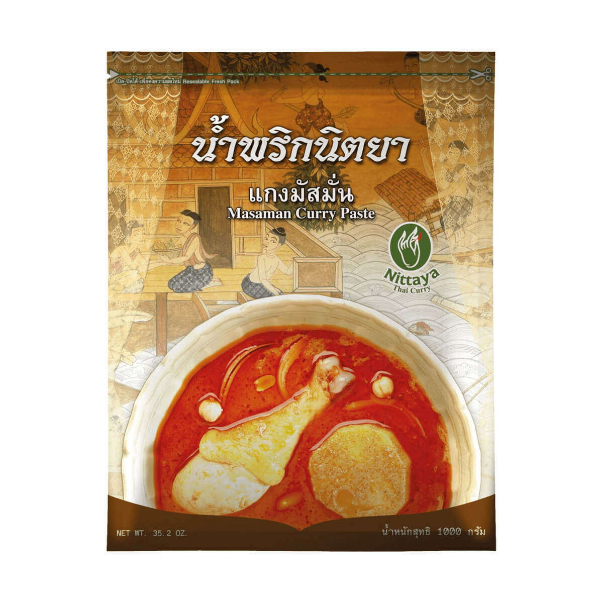 Nittaya thai curry hot sale paste