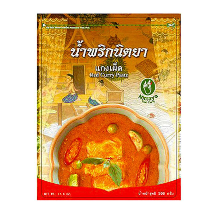 Nittaya Curry Paste Red, Thailand - 1KG