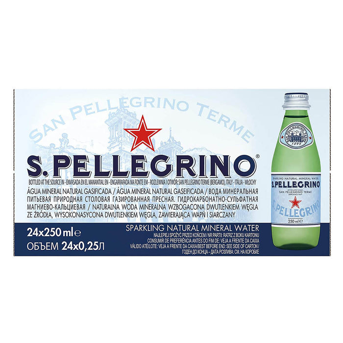San Pellegrino Sparkling Water - 24 X 250ML