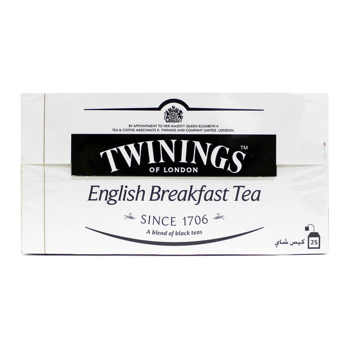 Twinings English Breakfast Tea - 25 Tea Bags