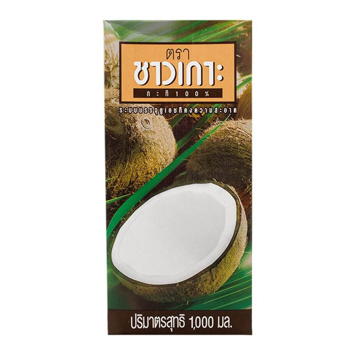 Chaokoh Coconut Milk UHT, Thailand - 1LTR