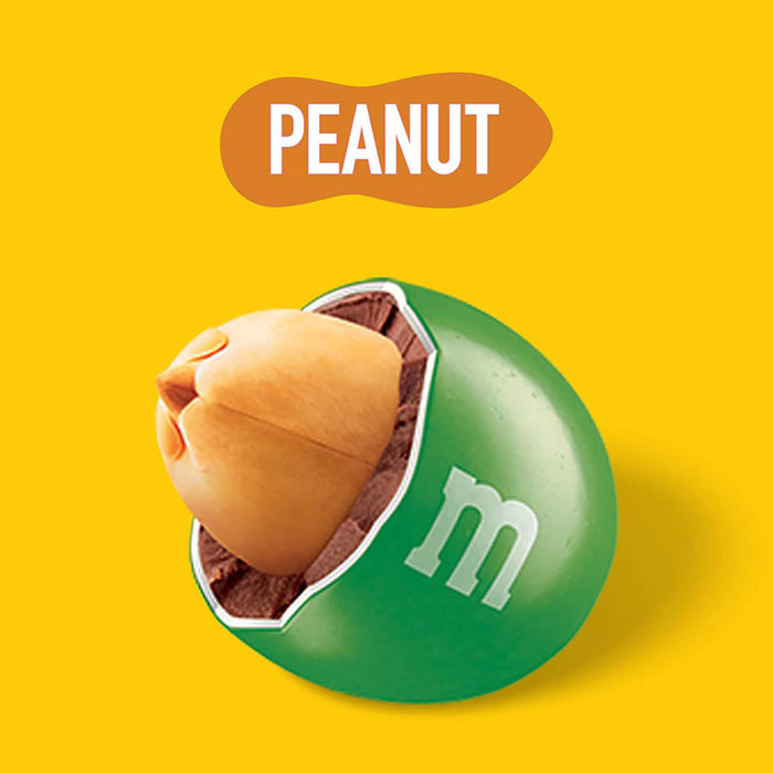 M&M's Peanut Chocolate Packets, 1 Box - 24 X 45G