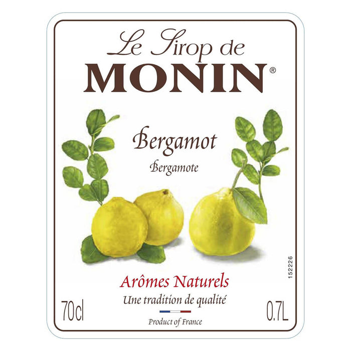 Monin Bergamot Syrup, France - 700ML