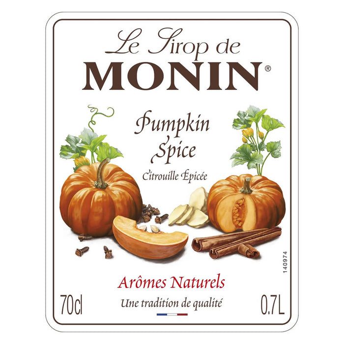 Monin Pumpkin Spice Syrup - 700ML