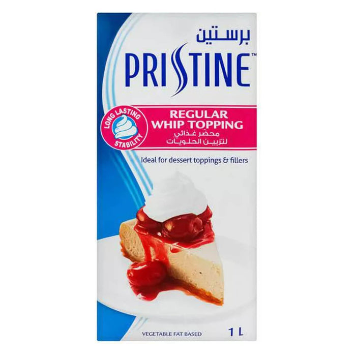 Pristine Regular Whipping Cream Topping - 1LTR