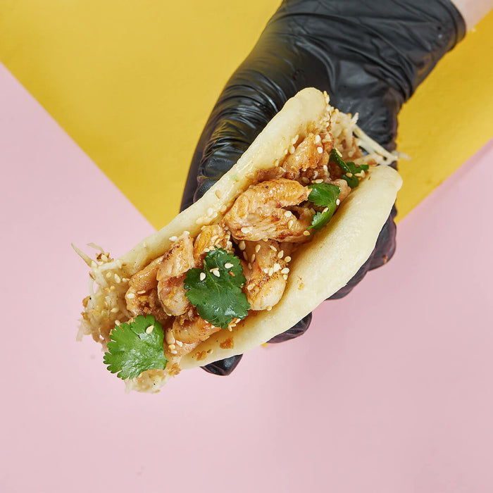 GGFT Bao Buns - 400G | 10 Bao Buns per Packet — serving suggestion | Addtocart Dubai UAE