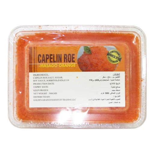 GGFT Masago Orange Capelin Roe - 500G | Addtocart Dubai UAE