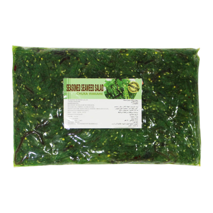GGFT Seasoned Seaweed Salad, Chuka Wakame - 1KG — additional view | Addtocart Dubai UAE