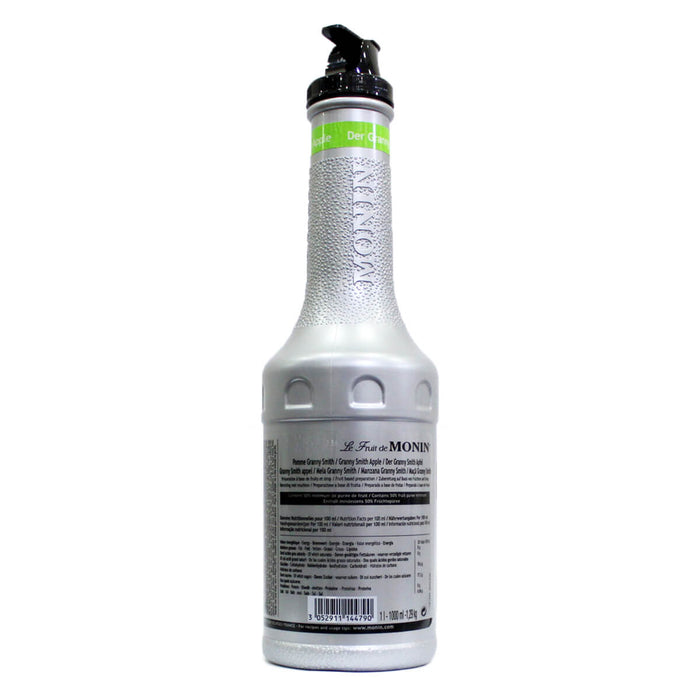 Monin Granny Smith Apple Fruit Mix Puree - 1LTR — additional view | Addtocart Dubai UAE